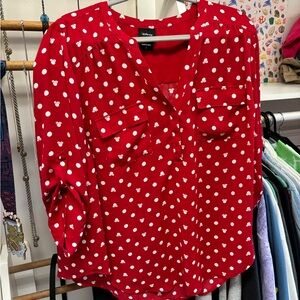 Torrid Minnie Mouse Blouse